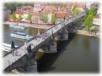 Prague pont vltava